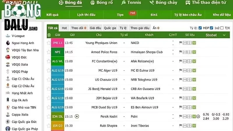 Giới thiệu Bongdalu với đỉnh cao mọi sự tiện ích